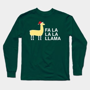 Fa La La La Llama Long Sleeve T-Shirt